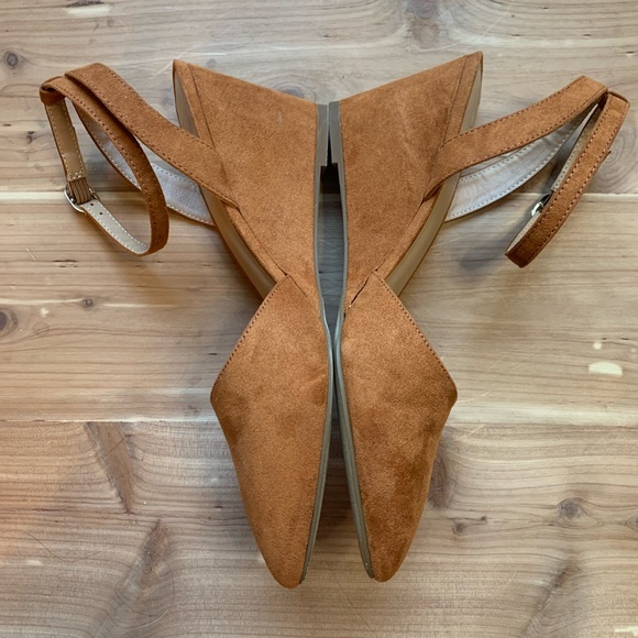 LOFT-Suede Ankle Strap Wedge - Picture 4 of 7